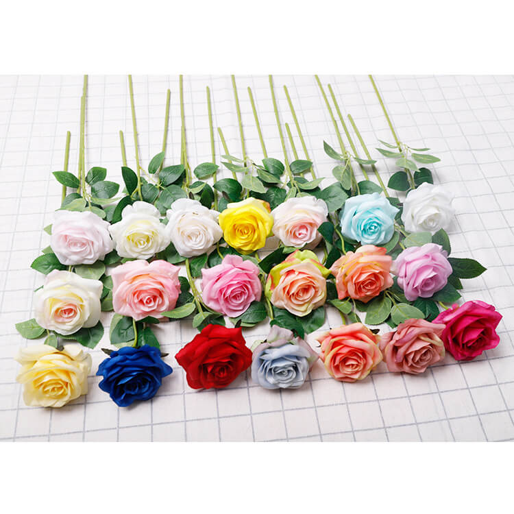 Long Stem Artificial Rose Flowers