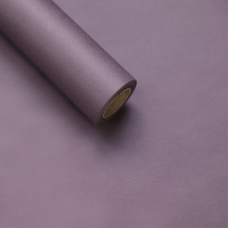 Caja de flores redonda de terciopelo 