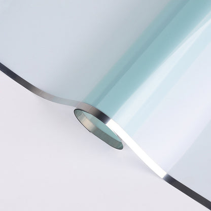 Silver Border Clear Wrapping Paper