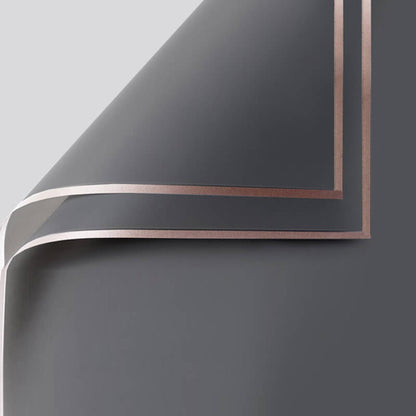 Gold-edge Jelly Flower Paper, 23.6 × 23.6 Inch, 20 Sheets