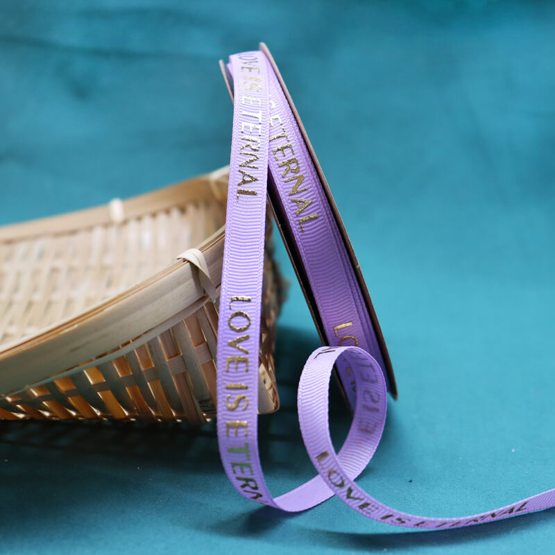 Love Is Eternal Flower Bouquets Ribbon (1.0cmx50Yd)