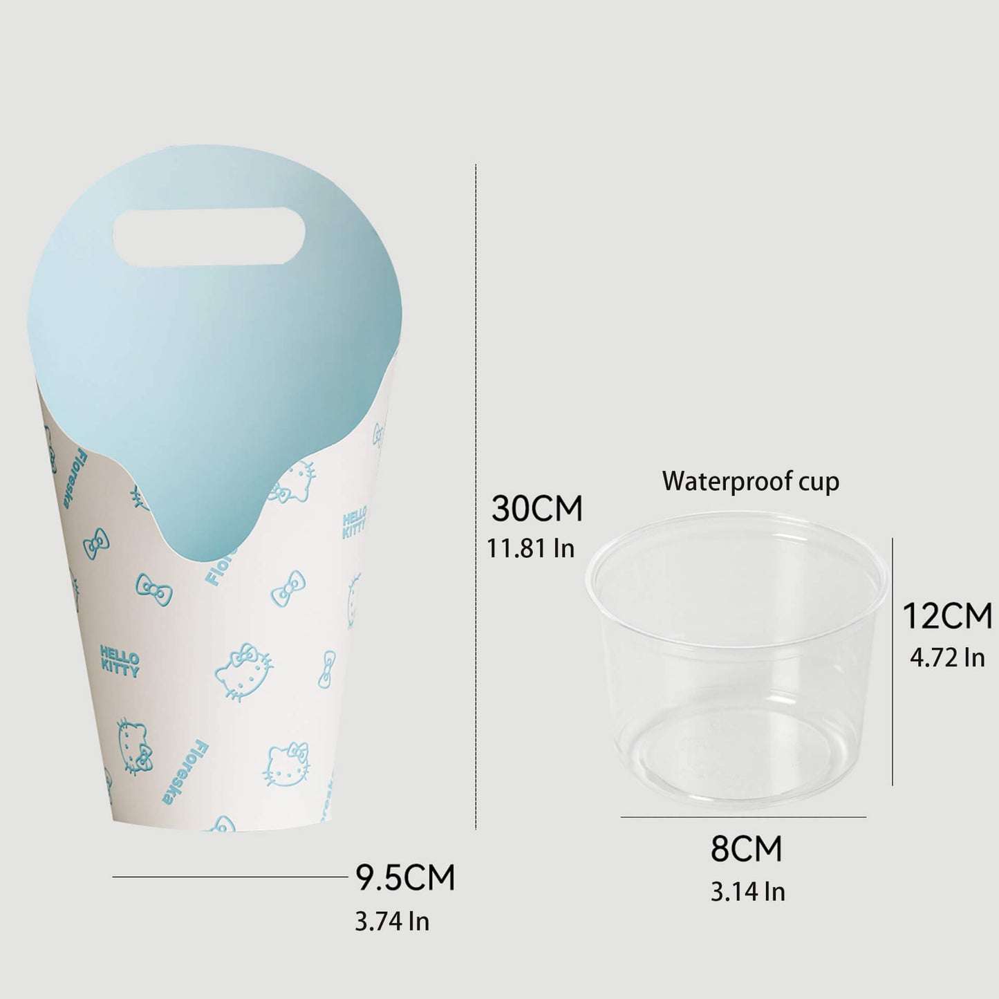 Cylindrical Flower Box