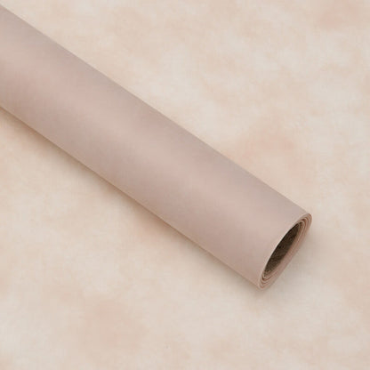 Caja de flores redonda de terciopelo 