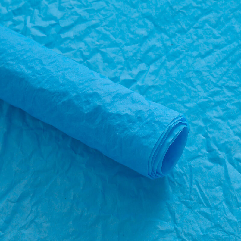 Pleated Flower Tissue Paper, 22''x 22'' - 5 sheets