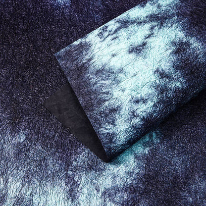 Caja de flores redonda de terciopelo 