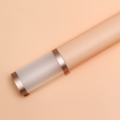 Gold Border Frosted Florist Wrapping Paper, 58x58cm/20sheets