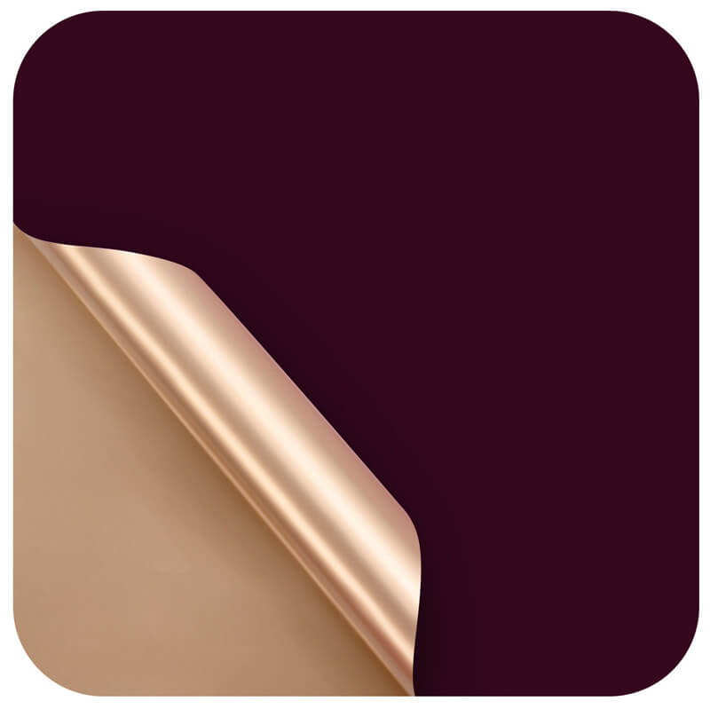 Gold Flower Bouquet Wrapping Paper, 24x24 Inch, 20 Sheets