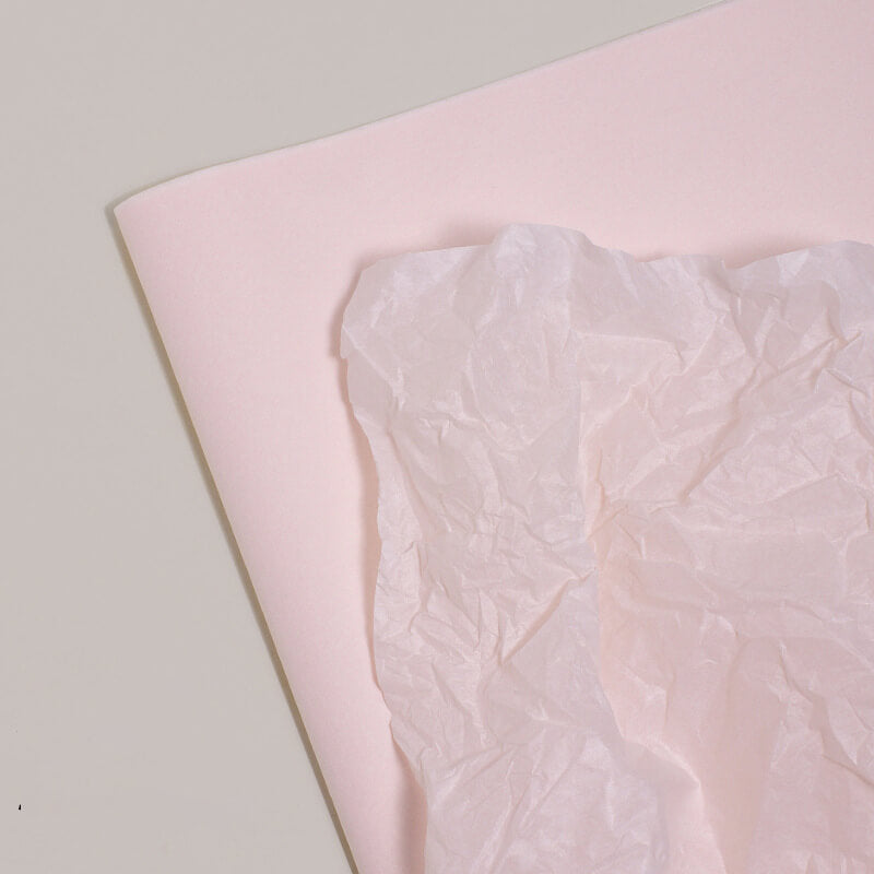 Pearlescent Flower Wrapping Paper, 19.68''x 27.55'' - 38 sheets