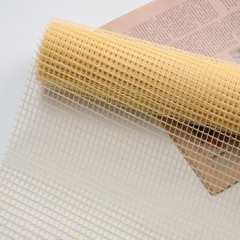 Flower Bouquet Fabric Mesh , 19.7 × 5 Yards