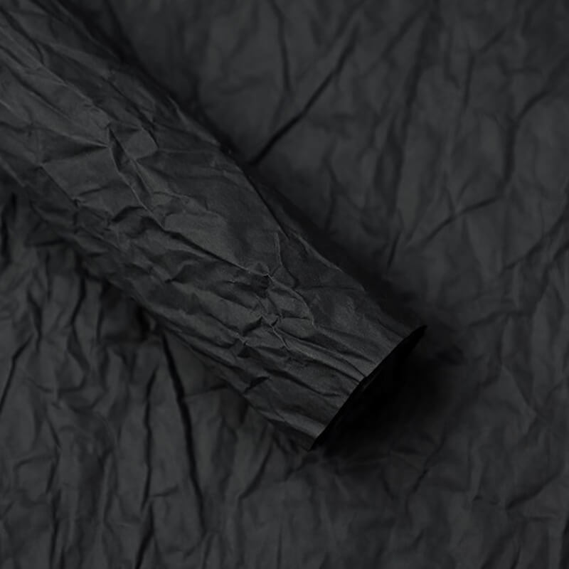 Hand Crumpled Fluffy Paper, 22 × 22 Inch, 5 Sheets