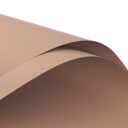 Brown Color Bouquet Wrapping Paper