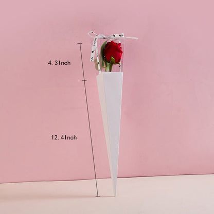 Single Rose Carrying Purse, 12.4 × 4.3 Inch, 10 Pcs