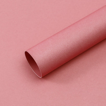 Boîte à fleurs ronde en velours 