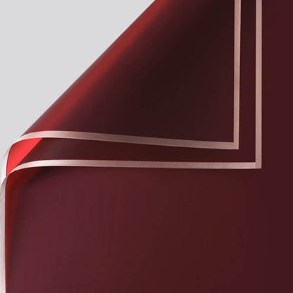 Gold-edge Jelly Flower Paper, 23.6 × 23.6 Inch, 20 Sheets