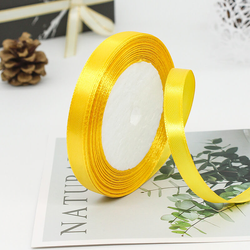 Satin Gift Flower Packaging Ribbon