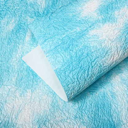 Caja de flores redonda de terciopelo 