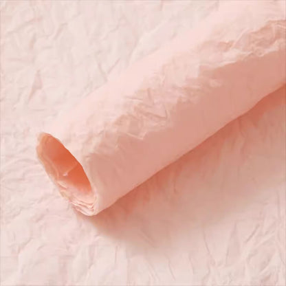Papier d'emballage rose 