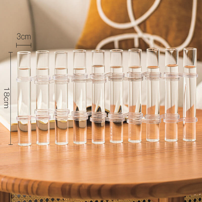 Glass Test Tube Vases