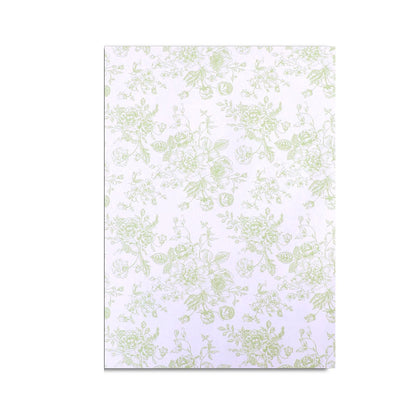 European Retro Paper, 19.7 × 14.7 Inch, 10 Sheets