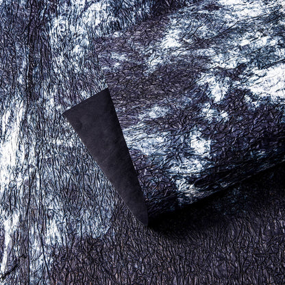 Caja de flores redonda de terciopelo 