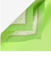 Plaid Flower Wrapping Paper, 22.8 × 22.8 Inch, 20 Sheets