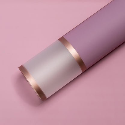 Boîte à fleurs ronde en velours 