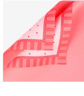 Plaid Flower Wrapping Paper, 22.8 × 22.8 Inch, 20 Sheets