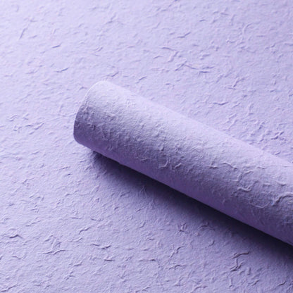 Boîte à fleurs ronde en velours 