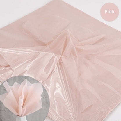 Papier d'emballage rose 