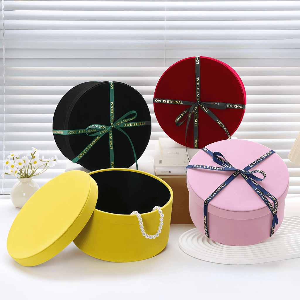 Velvet Round Gift Box