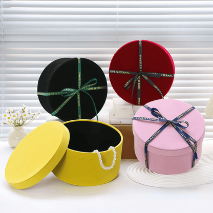 Velvet Round Gift Box