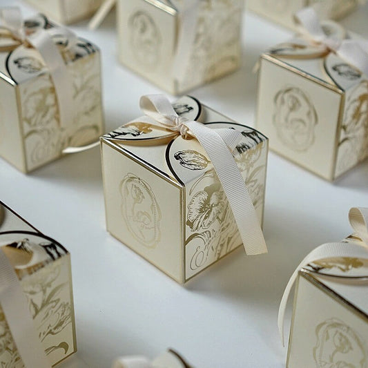 Wedding Gift Boxes with Bowknot