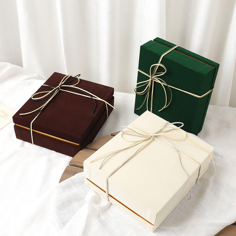 Rectangular Velvet Gift Box