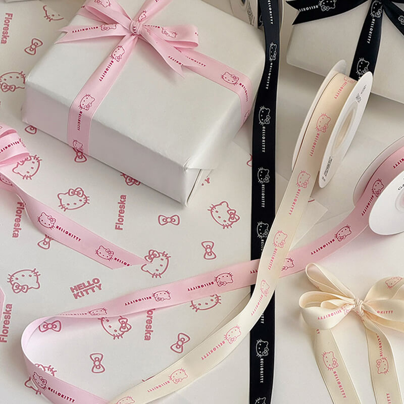 Hello Kitty Decorative Ribbon, 2 cm × 10 Yards