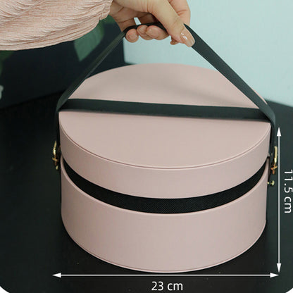 Round Pink Gift Box