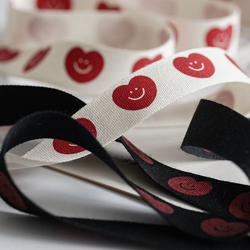 Cotton Wrapping Ribbon, 1.5 cm × 12 Yards