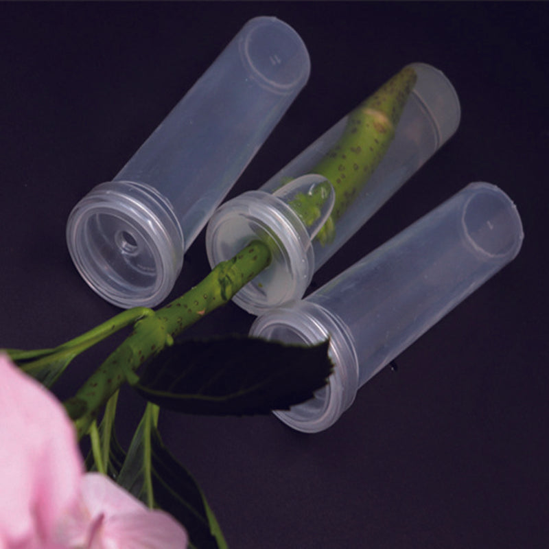 Clear Floral Water Tubes