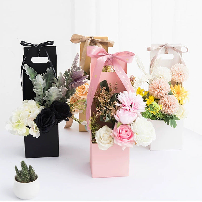 10pcs Elegant Floral Gift Bags