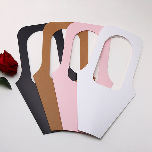 Hand Flower Paper Bag, 10pcs