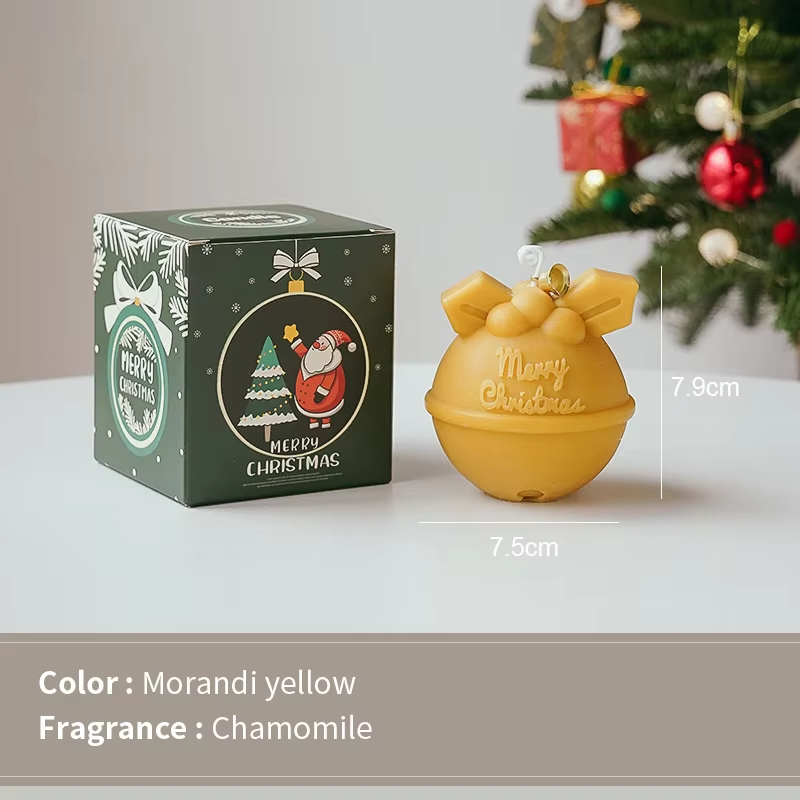 Bougies de Noël à clochettes