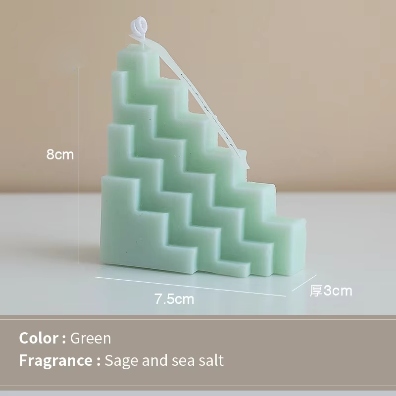 Irregular Geometric Shaped Scented Candle