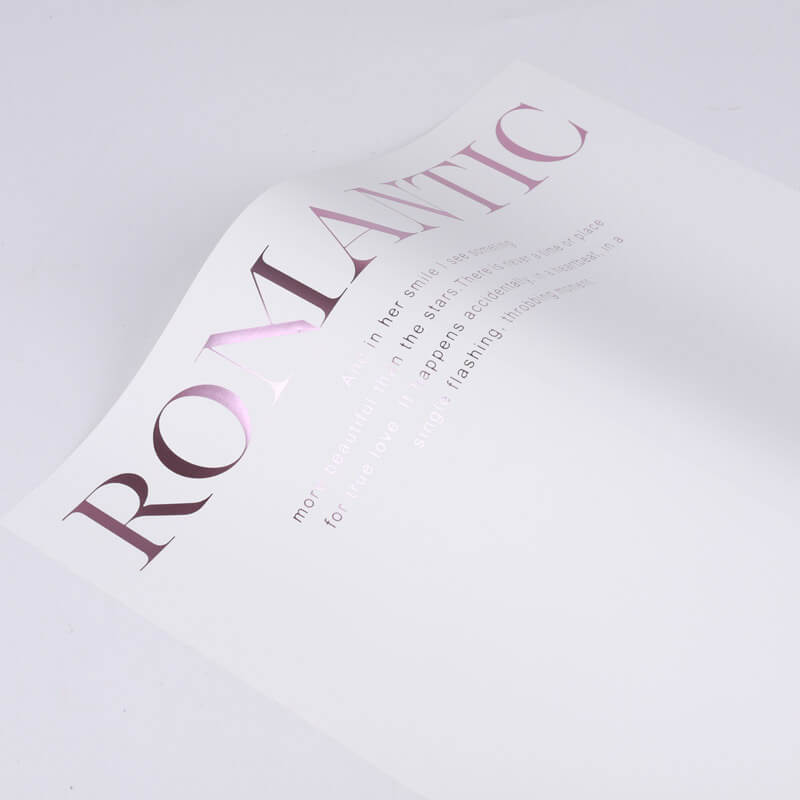 Papel metálico brillante resistente al agua para flores 