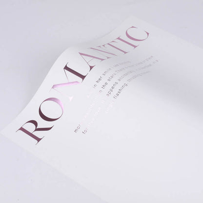 Metallic Waterproof Shimmer Paper