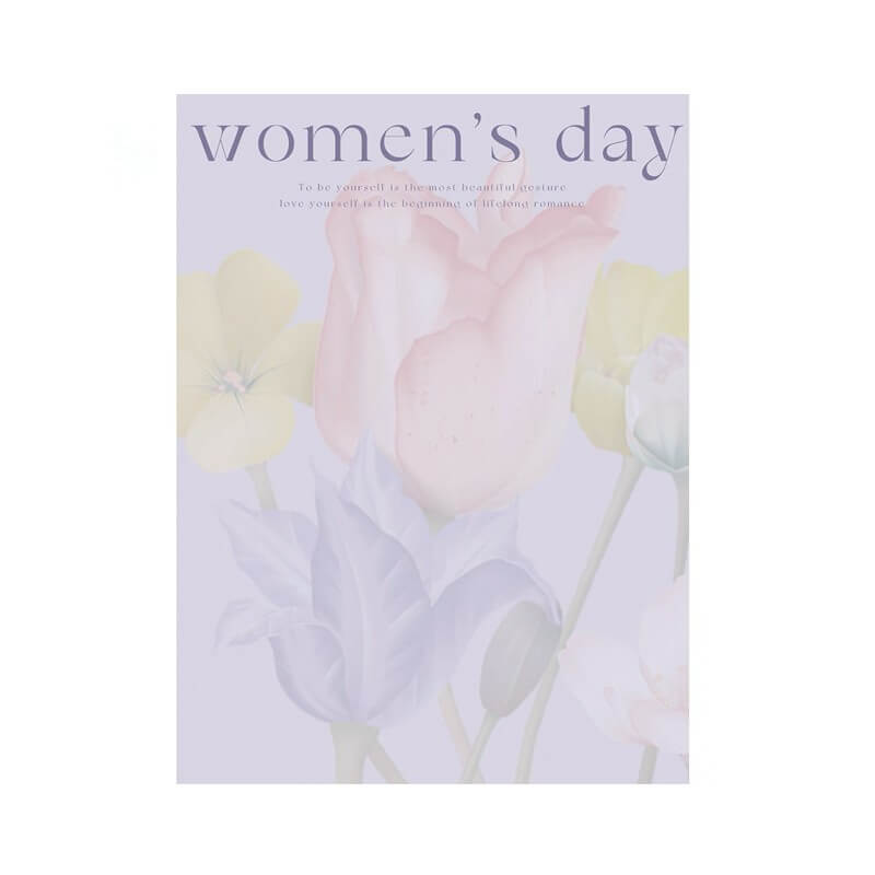 Tulip Bouquet Gift Paper, 14 × 19.7 Inch, 10 Sheets