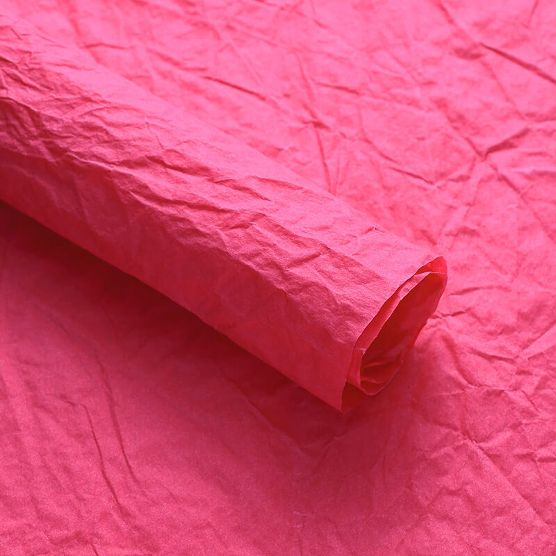 Pleated Flower Tissue Paper, 22''x 22'' - 5 sheets