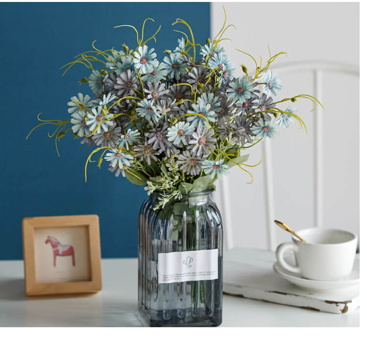 Peacock Chrysanthemum Artificial Flowers