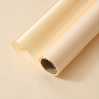 Bouquet Wrapping Paper, Silk Texture Silver Flash