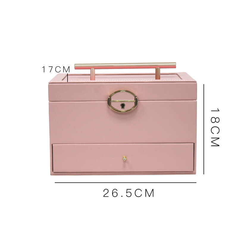 Caja de flores redonda de terciopelo 