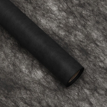 Caja de flores redonda de terciopelo 