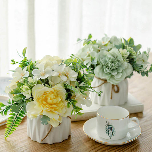 Camellia Hydrangea Artificial Flowers